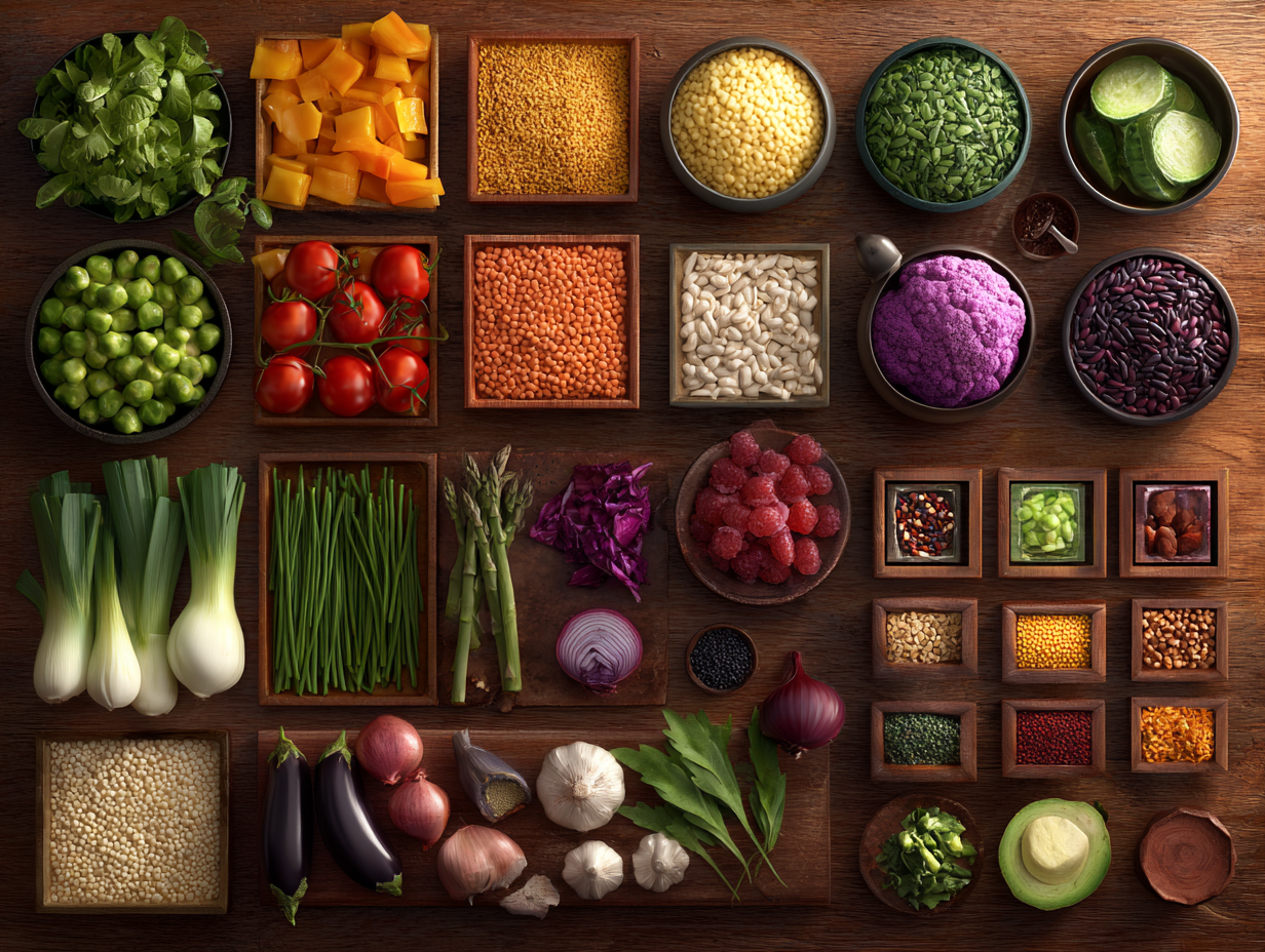 Familia disfrutando de una comida saludable juntos